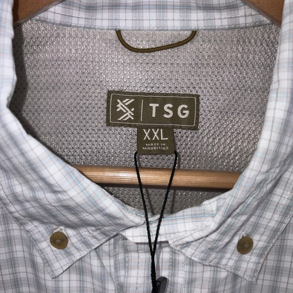 TSG Airetex Brooks Bamboo Long Sleeve Performance Mens XXL 2XL Fishing Hike New - Picture 5 of 8